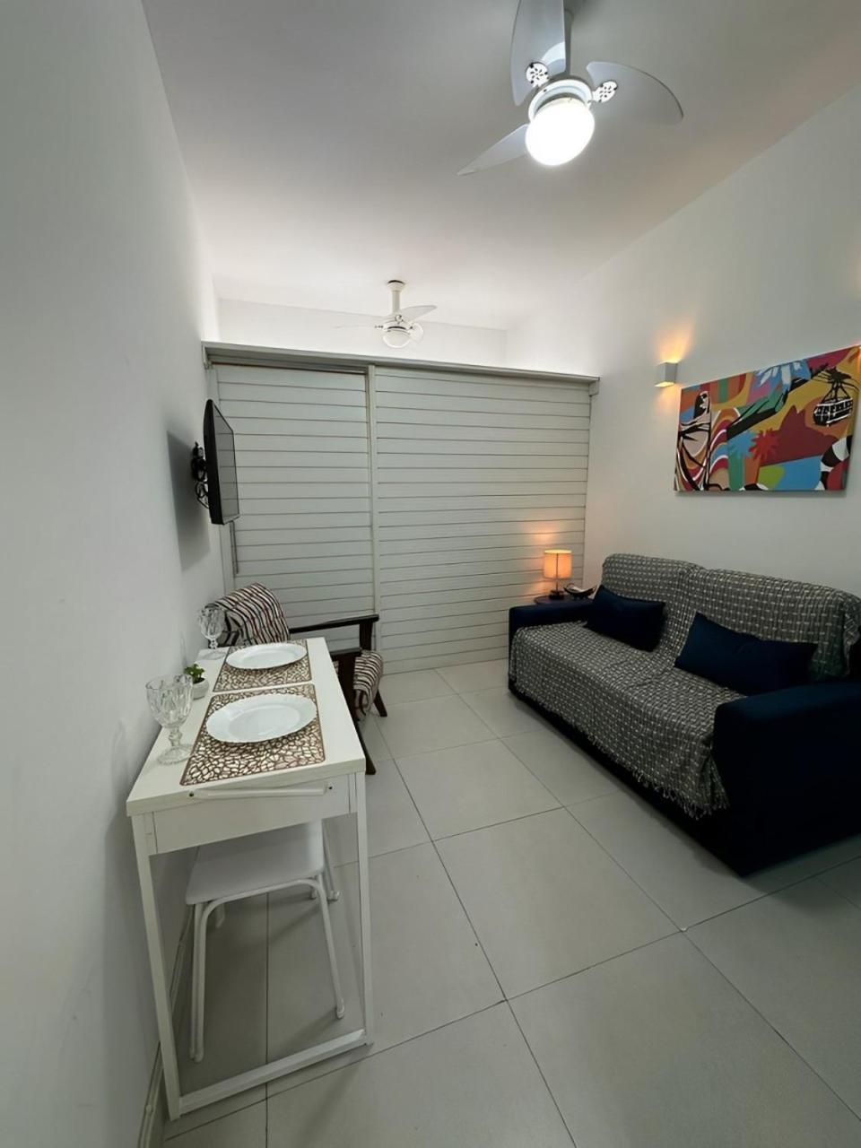 Confortavel Estudio Com Linda Vista Do Mar Rio de Janeiro Exterior foto